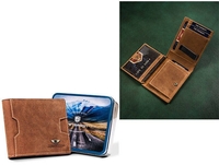 Кошелек Peterson PTN N79 2-1-5 (коньячный) - фото2, картинка2 Кошелек Peterson PTN N79 2-1-5 (коньячный) - фото2