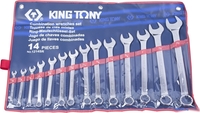 Набор ключей King Tony 1214SR (14 предметов) - фото