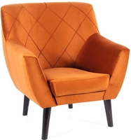 Интерьерное кресло Signal Kier 1 Velvet Bluvel 4215 (корица/венге) - фото, картинка Интерьерное кресло Signal Kier 1 Velvet Bluvel 4215 (корица/венге) - фото