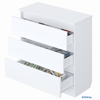 Комод Polini Kids Simple 1930 0002570.9 (белый) - фото2, картинка2 Комод Polini Kids Simple 1930 0002570.9 (белый) - фото2