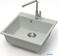 Кухонная мойка MARRBAXX Карельский камень 42/Q10 F042Q008 (темно-серый) - фото2