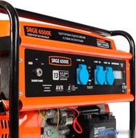 Бензиновый генератор Patriot Max Power SRGE 6500E - фото2