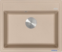 Кухонная мойка ZorG Rock 60 Premium beige - фото2