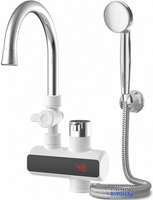 Проточный электрический водонагреватель кран+душ Atlanta ATH-7437 - фото