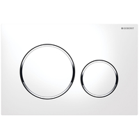 Geberit Sigma 20 115.882.KJ.1 (белый/глянцевый хром) - фото