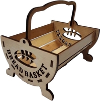 Корзинка Guter Baum Плетенка 202021 (прозрачный лак) - фото