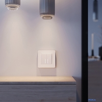 Рамка Werkel Split W0013068 (белый/черный, Soft-Touch) - фото2