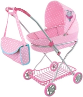 Коляска для кукол Mary Poppins Зайка 67311 - фото
