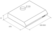 Кухонная вытяжка Jetair Light IX/F/60 PRF0094403A - фото2, картинка2 Кухонная вытяжка Jetair Light IX/F/60 PRF0094403A - фото2