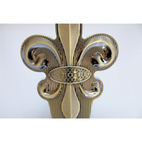 Ванна Radomir Леонесса 1 175x80 1-01-3-0-9-138П (белый, ножки золото) - фото2