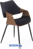 Стул с подлокотниками Halmar K586 (черный/орех) - фото