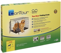 Клетка Midwest Contour для собак 2 двери 842DD (108x75x77см) - фото2, картинка2 Клетка Midwest Contour для собак 2 двери 842DD (108x75x77см) - фото2