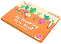 Книга издательства Darvish Книга с липучками. Фрукты и овощи - фото2