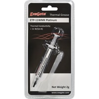 Термопаста ExeGate ETP-11WMK Platinum EX282341RUS (2 г.) - фото2