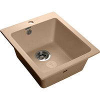 Кухонная мойка GranFest Practic GF-P505 (топаз) - фото