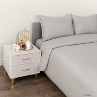 Постельное белье Sofi De MarkO Сэнди 50x70 НВ-сн-50х70с (серый) - фото