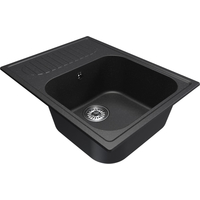 Кухонная мойка Mixline ML-GM18 551978 (ультра-черный) - фото2