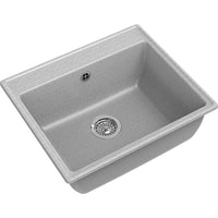 Кухонная мойка GranFest GF-V-580 (серый) - фото