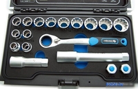 Универсальный набор инструментов Hogert Technik HT1R478 (18 предметов) - фото2