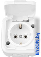 Выключатель Bylectrica Пралеска Аква РА16-297 (белый) - фото