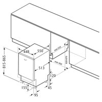Посудомоечная машина Krona Delia 45 BI - фото2