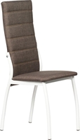 Стул ВВР Прага (бурый/белый, рогожка) - фото