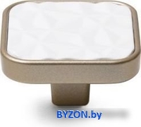 Ручка мебельная Boyard Cubo Factura RC526RCHMP.1/W - фото