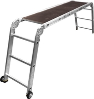 Лестница-помост Алюмет SMS242 (2x4x2 ступеней) - фото