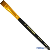 Кисть для рисования Палитра Синтетика плоская 12 пЖS2-12,05Ж - фото