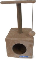 Домик Homecat Большой 76715 (бежевый) - фото, картинка Домик Homecat Большой 76715 (бежевый) - фото