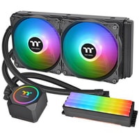 Система жидкостного охлаждения для процессора Thermaltake Floe RC240 CL-W271-PL12SW-A - фото