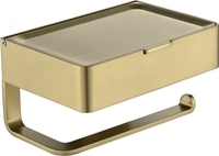 Держатель для туалетной бумаги Grocenberg AC0050 (золото матовый) - фото