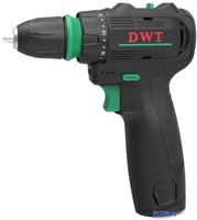 Дрель-шуруповерт DWT ABSP-12 NQ-2 BMC (с 2-мя АКБ, кейс) - фото
