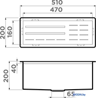 Сушилка для посуды Omoikiri DRY-04 LG 4999130 - фото2