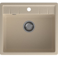 Кухонная мойка GranFest Quadro GF-Q561 (кашемир) - фото