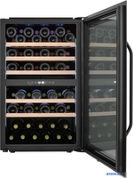 Винный шкаф ZUGEL ZCWI570DB Dual Zone - фото2