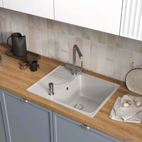 Кухонная мойка Reflexion Prima RF0460GR - фото