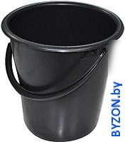 Ведро Белпласт с367-2830 (черный) - фото, картинка Ведро Белпласт с367-2830 (черный) - фото