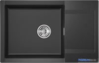 Кухонная мойка Granula ES-7807 (черный) - фото2