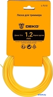 Леска для триммера Deko L-TL12 084-2030 - фото