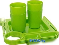 Набор для пикника Berossi Fiesta ИК 82080000 (майская зелень) - фото, картинка Набор для пикника Berossi Fiesta ИК 82080000 (майская зелень) - фото