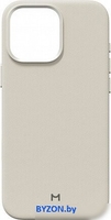 Чехол для телефона Magssory Eco Leather Case Ivory для iPhone 16 Pro Max CLT029i - фото