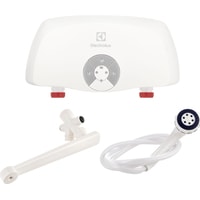 Проточный электрический водонагреватель кран+душ Electrolux Smartfix 2.0 TS (5,5 кВт) - фото