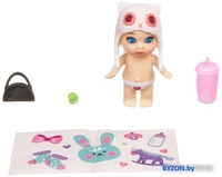 Кукла Bondibon OLY в шапочке-ушанке с животным ВВ3888 - фото