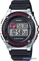 Наручные часы Casio W-216H-1C - фото, картинка Наручные часы Casio W-216H-1C - фото