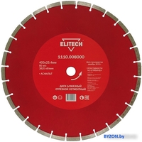 Отрезной диск алмазный ELITECH 1110.008000 - фото