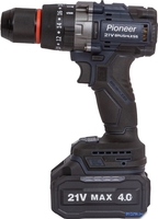 Ударная дрель-шуруповерт Pioneer Tools CID-E2002BL-01 (с 2-мя АКБ, кейс) - фото2