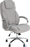 Офисное кресло AksHome Paradis (ткань, светло-серый) - фото