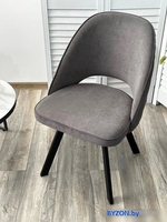 Стул M-City Duna 670M05339 (B28 темно-серый/черный) - фото