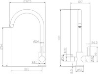 Смеситель Ekko E4307 - фото2, картинка2 Смеситель Ekko E4307 - фото2